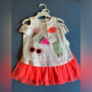 Kate Spade toddler top and skirt set size 2